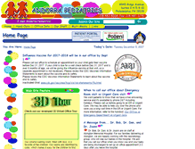 Tablet Screenshot of andorrapediatrics.com